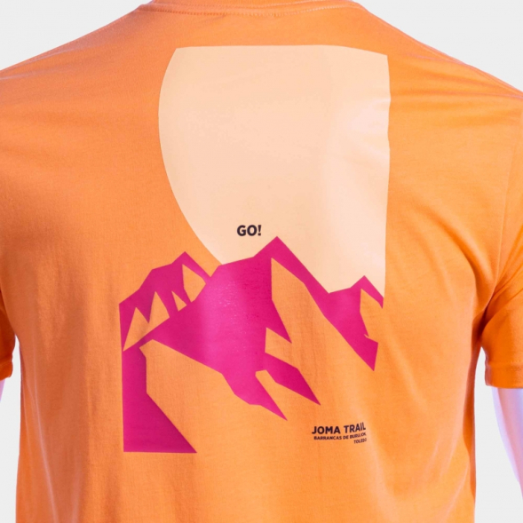 CAMISETA MANGA CORTA CHAMALEON NARANJA
