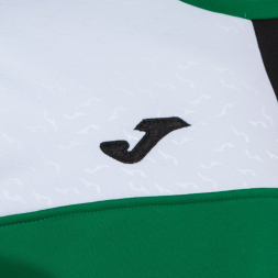 SUDADERA CREW V VERDE NEGRO