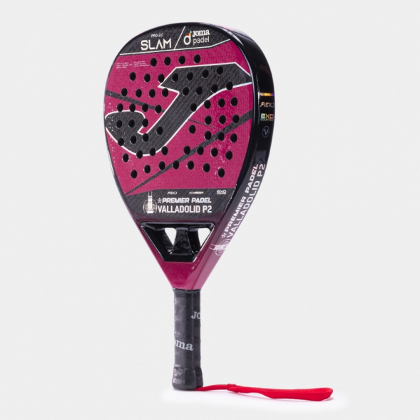 PALA DE PÁDEL SLAM PRO PREMIER PÁDEL NEGRO ROSA