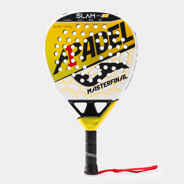 PALA DE PÁDEL SLAM PRO BLANCO ORO