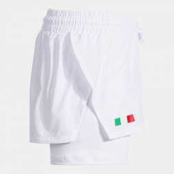 SHORT MUJER 1ª FED. ITALIA TENIS Y PADEL
