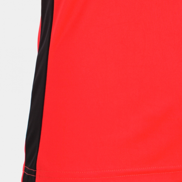 Футболка с коротким рукавом RECORD II Коралловый-черный