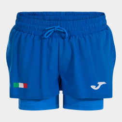 SHORT MUJER 2ª FED. ITALIA TENIS Y PADEL