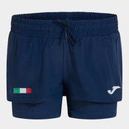 SHORT MUJER 3ª FED. ITALIA TENIS Y PADEL