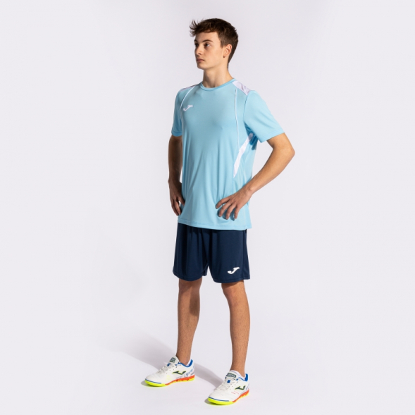 CAMISETA MANGA CORTA CHAMPIONSHIP VII CELESTE BLANCO