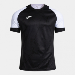 CAMISETA MANGA CORTA HISPA V NEGRO BLANCO