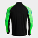 SUDADERA ELITE IX NEGRO VERDE FLÚOR