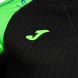 SUDADERA ELITE IX NEGRO VERDE FLÚOR