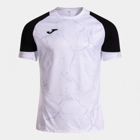 CAMISETA MANGA CORTA HISPA V BLANCO NEGRO