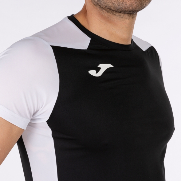 Футболка с коротким рукавом RECORD II Черный-белый