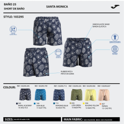 Ассортимент | BERMUDA DE BAÑO PARTY VERDE AMARILLO