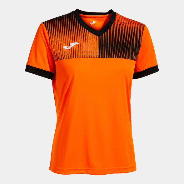 CAMISETA MANGA CORTA ECO SUPERNOVA NARANJA NEGRO