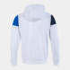 CHAQUETA CON CAPUCHA CREW V BLANCO ROYAL