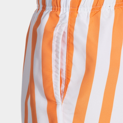 BERMUDA DE BAÑO PARTY NARANJA BLANCO