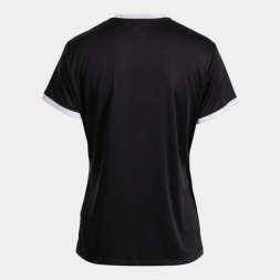 CAMISETA MANGA CORTA COMBI PREMIUM NEGRO BLANCO