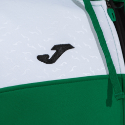 CHAQUETA CON CAPUCHA CREW V VERDE NEGRO