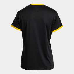CAMISETA MANGA CORTA COMBI PREMIUM NEGRO AMARILLO