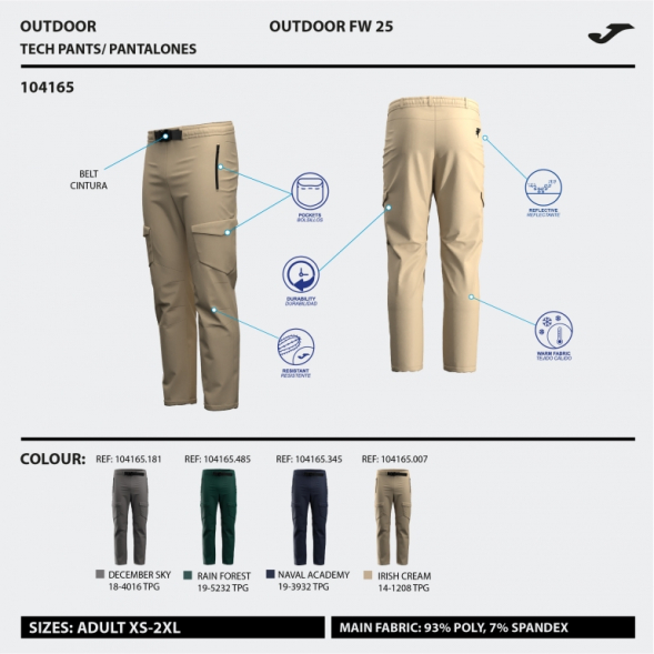 PANTALÓN LARGO EXPLORER MARINO