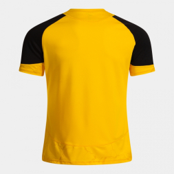 CAMISETA MANGA CORTA HISPA V AMARILLO NEGRO