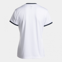CAMISETA MANGA CORTA COMBI PREMIUM BLANCO DARK NAVY
