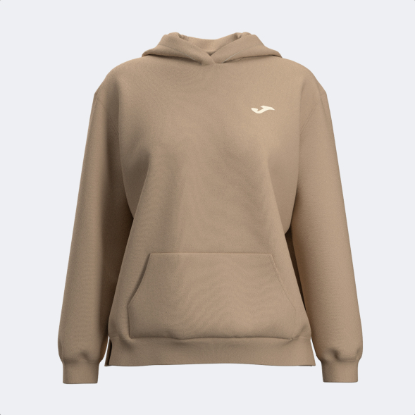 SUDADERA CON CAPUCHA BREATH BEIGE