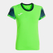 CAMISETA MANGA CORTA ELITE XI VERDE FLUOR MARINO