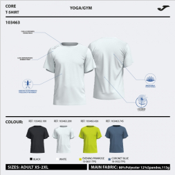 CAMISETA MANGA CORTA INDOOR GYM AZUL