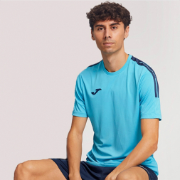 CAMISETA MANGA CORTA OLIMPIADA TURQUESA FLÚOR MARINO