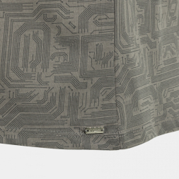 CAMISETA MANGA CORTA U-TRIBE GRIS