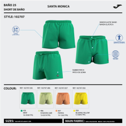 BERMUDA DE BAÑO ARNAO AMARILLO