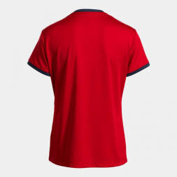 CAMISETA MANGA CORTA COMBI PREMIUM ROJO DARK NAVY