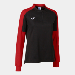 SUDADERA ECO CHAMPIONSHIP NEGRO ROJO
