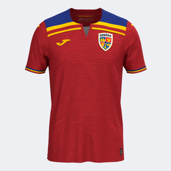 CAMISETA MANGA CORTA 2ª FED. FUTBOL RUMANÍA