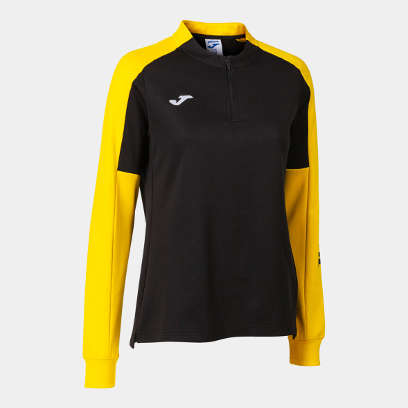 SUDADERA ECO CHAMPIONSHIP NEGRO AMARILLO