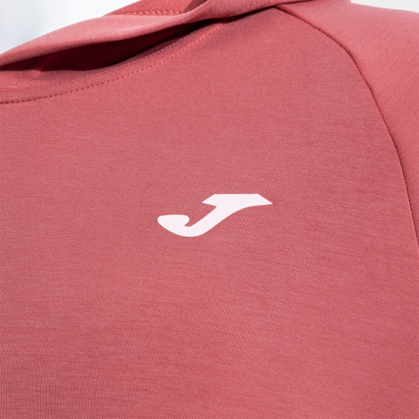 SUDADERA CON CAPUCHA BREATH ROSA