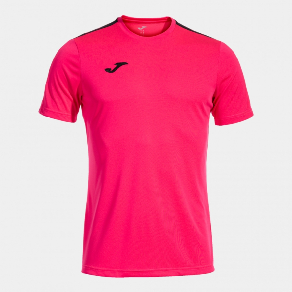 CAMISETA MANGA CORTA OLIMPIADA FUCSIA NEGRO