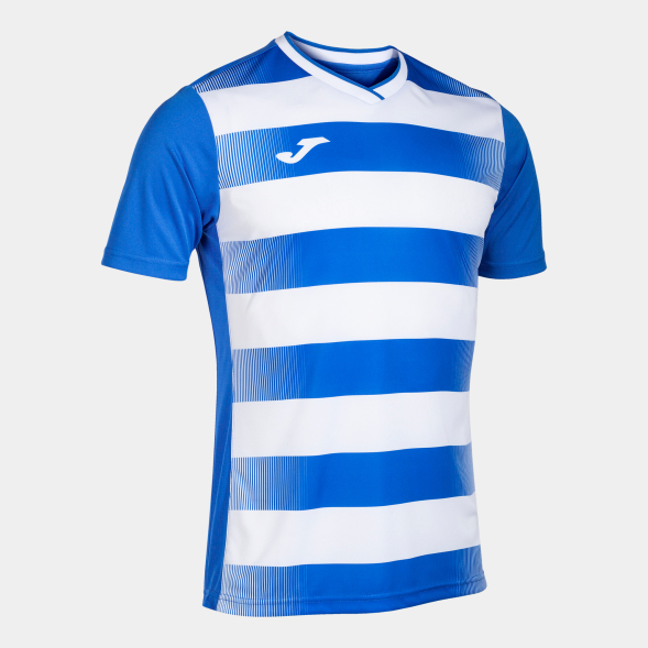 CAMISETA MANGA CORTA EUROPA V ROYAL BLANCO