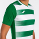 CAMISETA MANGA CORTA EUROPA V VERDE BLANCO