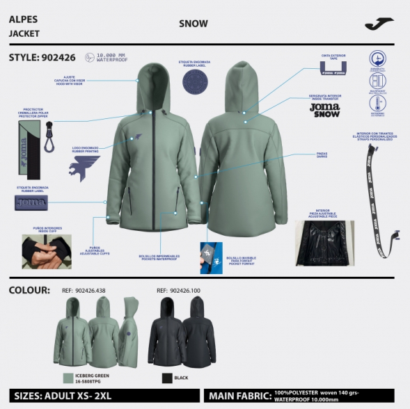 ANORAK ALPES VERDE