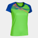 CAMISETA MANGA CORTA ELITE X VERDE FLUOR ROYAL