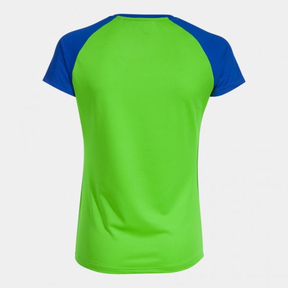 CAMISETA MANGA CORTA ELITE X VERDE FLUOR ROYAL
