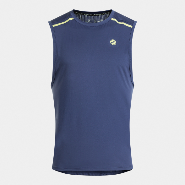 CAMISETA SIN MANGAS INDOOR GYM AZUL