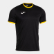 CAMISETA MANGA CORTA COMBI PREMIUM NEGRO AMARILLO