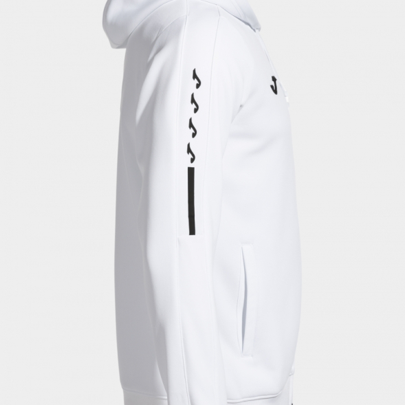 CHAQUETA CON CAPUCHA OLIMPIADA BLANCO