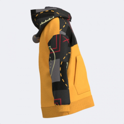 SUDADERA CON CAPUCHA NEW METAVERSE AMARILLO