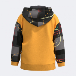 SUDADERA CON CAPUCHA NEW METAVERSE AMARILLO