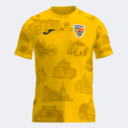 CAMISETA MANGA CORTA PRE-CALE. FED. FUTBOL RUMANÍA