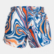 BERMUDA DE BAÑO SANTA MÓNICA AZUL NARANJA