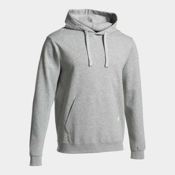 SUDADERA CON CAPUCHA UNIVERSO GRIS MELANGE