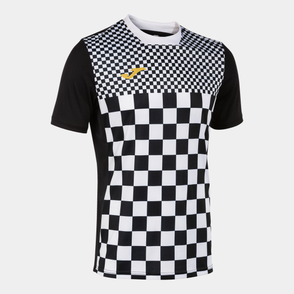 CAMISETA MANGA CORTA FLAG III NEGRO BLANCO